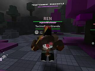 Continuing Fucking Chicas in Fun Cumbat Roblox with Big Black Cock