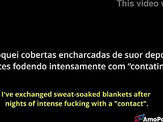 While Husband's Away Another Man Cums Inside Brazilian Brunette Wife in POV