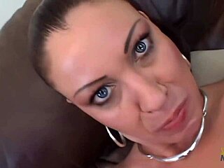 Hey that intense BBC anal plowing really makes horny white brunette MILF Vanessa Videl orgasm hard