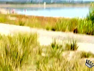 Briseida Myers feels the swamp heat turning her on for nudist outdoor quickie with rough fucking and petite brunette passion.