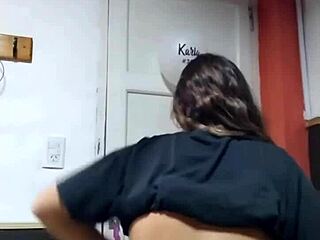 argentinian culona performs twerk moves in a lively dance routine showcasing rhythm and style