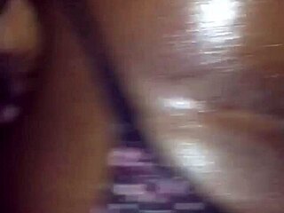 My fat ass bounces wildly as this ebony college couple goes at it in the bedroom. We keep the passion high with every thrust and moan.