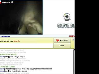 chilena tetota shows off in web chat by vl 😏