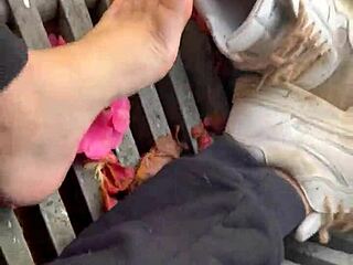 Curvy Latina with big natural tits rides daddy in homemade video. She farts during rough hairy fetish play as mommy and father-in-law.