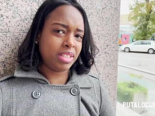 colombian paris does blowjob cowgirl riding cum in mouth swallow with torbe in bedroom interracial homemade session