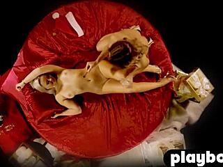 sexy uma jolie plays hot with blonde milf after striptease and cuddling in lingerie