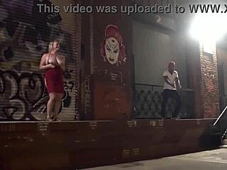 italian milf cameron skye gets hornier with big tits blowjob deepthroat doggystyle fucking by rome major outdoors in public