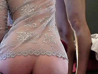 Two horny sluts challenge a guy in dice game to make him cum first.