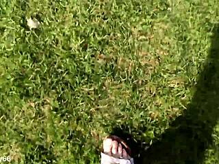 German Amateur Shows Bare Feet Outdoors in Homemade Fetish Video