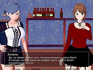 Big Tits Hentai Milf Gives Blowjob and Gets Cumshot in 3D Cartoon