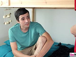 Tiny Blonde Teen 18+ Lets Perv Stepbro Fuck Her Pussy After The Party!