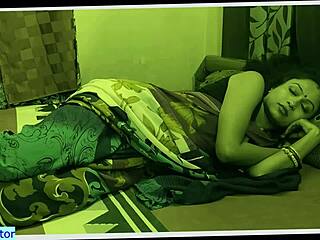 thief, fuck this beautiful hot bhabhi at midnight with your big cock now!