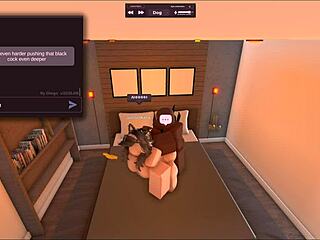 white girl you cheated with that massive bbc in roblox condo getting fully blacked