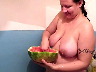 Why does busty milf love pissing and washing with urine in dirty fetish bathtub compilation?