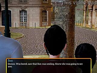 my new family story unfolds with brunette milf and teen