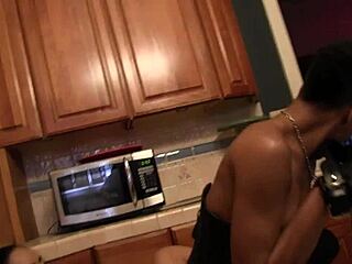 These two lesbian mermaids were kissing on the bed in a room and later used toys