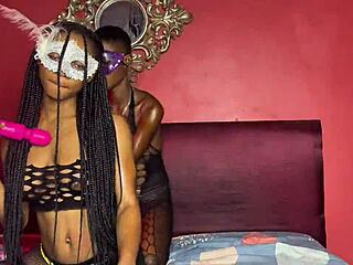 i love watching two sexy slim teens play with wet shaved pussies before hardcore foursome with big black cocks in lingerie