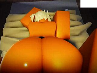 Roblox slut gets pumped full with creampie.