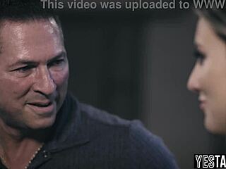 hey, can this mature stud really hire a petite blonde hooker to roleplay as his stepdaughter, bending her over for doggystyle fucking with his big hairy monster cock in hardcore old and young action?