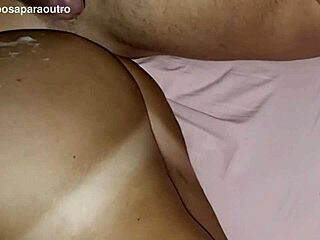 Me and my wife had this hot cumshot in her ass, then ate the cum together 😈 Karina and Lucas