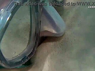 Cum sprays everywhere in the pool from Cruz's hardcore blowjobs underwater