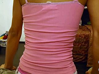 i enjoyed this pov session with brunette beauty tia cyrus handling miles long