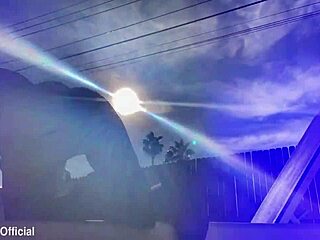 Curvy Seductive Ms Red X Teases With Fake Tits And Pierced Nipples In Latex Lingerie