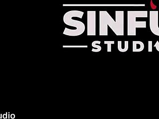 Petite brunette Luna Lynx drilled deep