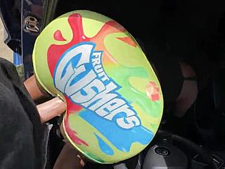 Big Ass Ebony Gets Fucked Through Hole In Tight Shorts During Car Wash Trip