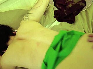 this big hairy dude scores a quickie with her in homemade cowgirl riding