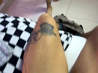 my stepsister took all my milk after deepthroat blowjob with gagging and swallowing