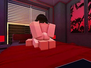 Unexpected Roblox Slut Takes Intense Fuck Leading to Dripping Creampie Surprise