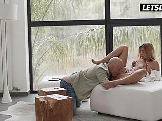 bubble butt agatha vega gets passionate fuck on vacation with redhead model