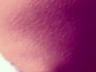 Petite Columbian teen Little Lupe boldly fingers her shaved pussy outdoors