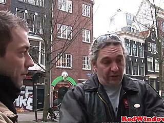 Ready for this Dutch hooker to bend over in lingerie? tourist demands doggystyle until massive cumshot sprays her tattooed body