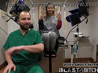 Kalani Luana Sucks Doctor's Cock Twice Before Passionate Fucking