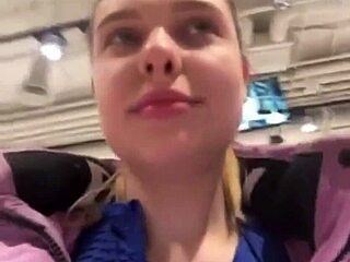 Are you watching this public extreme fucking and squirting in the changing room?