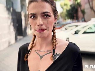 Putalocura captures CREAMPIE action with tattooed Spanish Malafalda in outdoor passionate sex