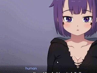 Vel's uncensored titfuck scene contrasts big tits with explosive cumshot in cartoon style