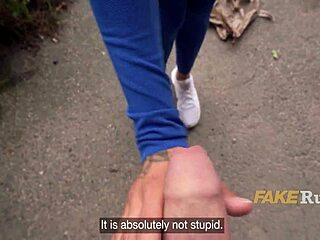 public pervert offers jogger money and she accepts for sex!