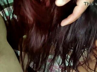 My husband's asleep, I'm enjoying anal with my Moroccan lover comfortably.