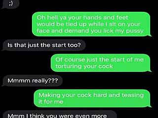 Sissy bitch gets emasculated in sexting humiliation