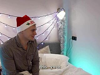 i behaved well so santa gve me hot sex with his grandaughter full of cumshot and blowjob