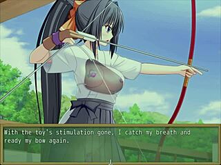 Can Targeted Officer Aoi Nanami Handle Archery Vibrator Challenge At Ryorin Academy?