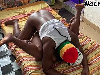 Missionary sex with juicy moaning girlfriend in homemade passionate encounter