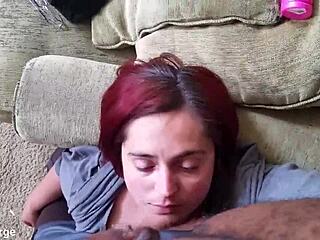 Kijk hoe big tits BBW slet dikke facial krijgt na intense amateur neuk!