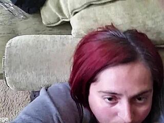 watch this big tit bbw slut take a massive facial cumshot after intense amateur action!