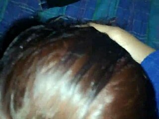 This Slutty Brunette Girlfriend Cheats With Massive Black Shaft, Sucking It Passionately