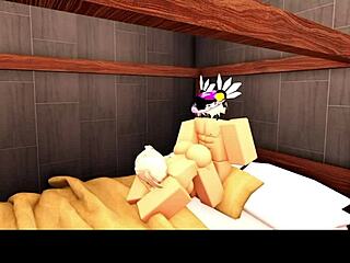 Blonde Roblox cheerleader returns with her headless jock boyfriend and teen friend in a fun adventure.