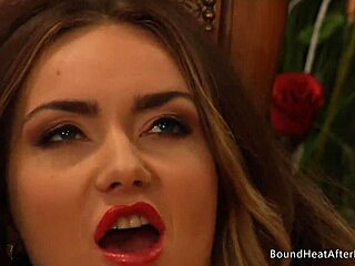 Sensual lesbian madame fingers herself moaning to big orgasm!